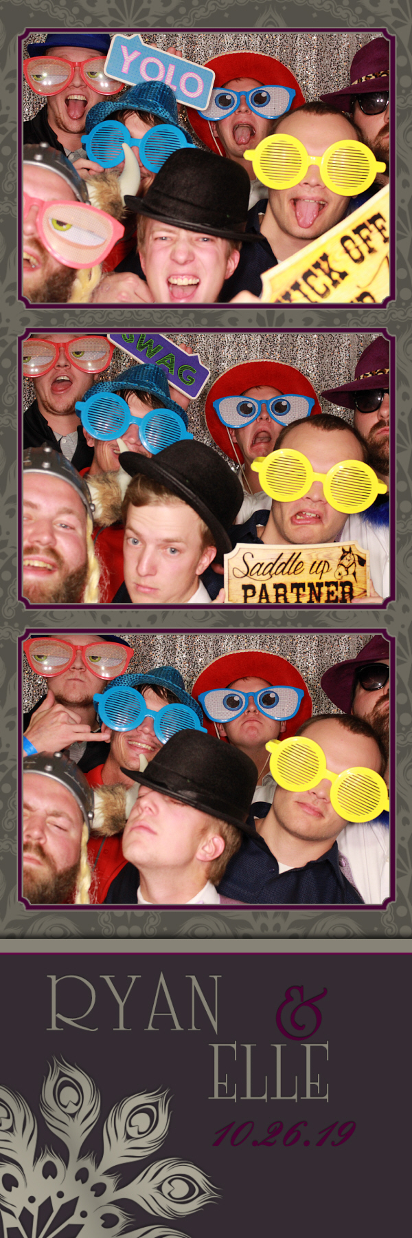 Elle's Wedding | View more photos from the event at gallery.photoboothbillings.com/u/PhotoBoothBillings/Elles-Wedding